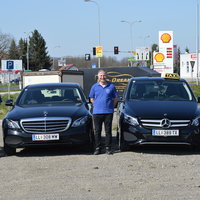 Taxis und Mitarbeiter von City Taxi Haid